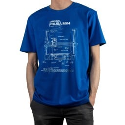 Original Prusa tričko - MK4 Blueprint