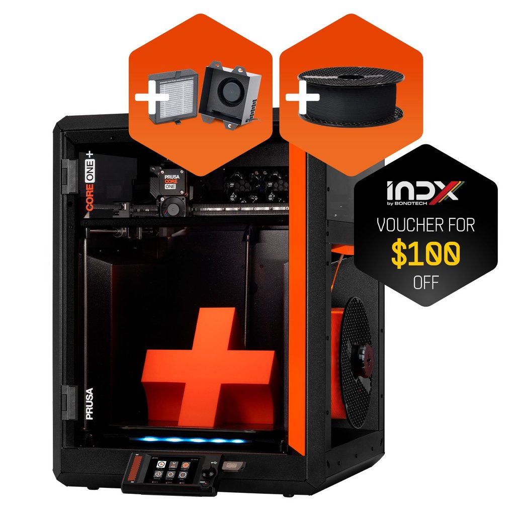 Prusa CORE One+ Advanced Filtration BUNDLE with INDX Upgrade