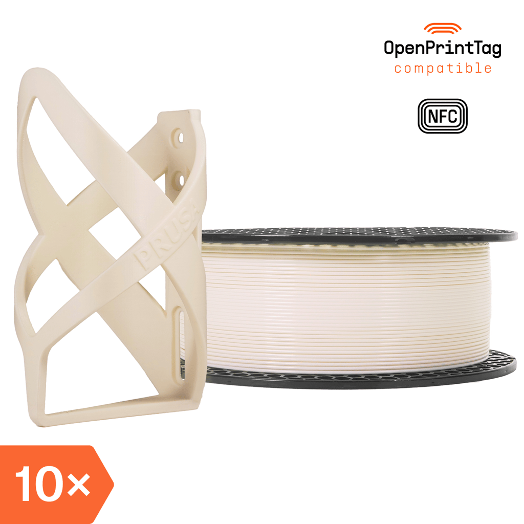 Prusament ASA Natural 800g (NFC) – Multipack 10 pcs | Josef Prusa