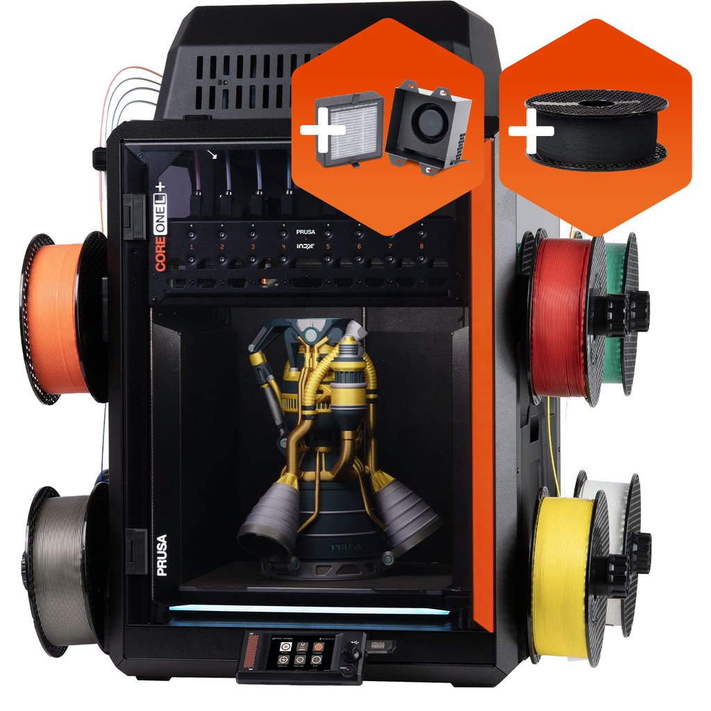 Prusa CORE One L+ INDX 8-Tool + Advanced Filtration BUNDLE | Josef