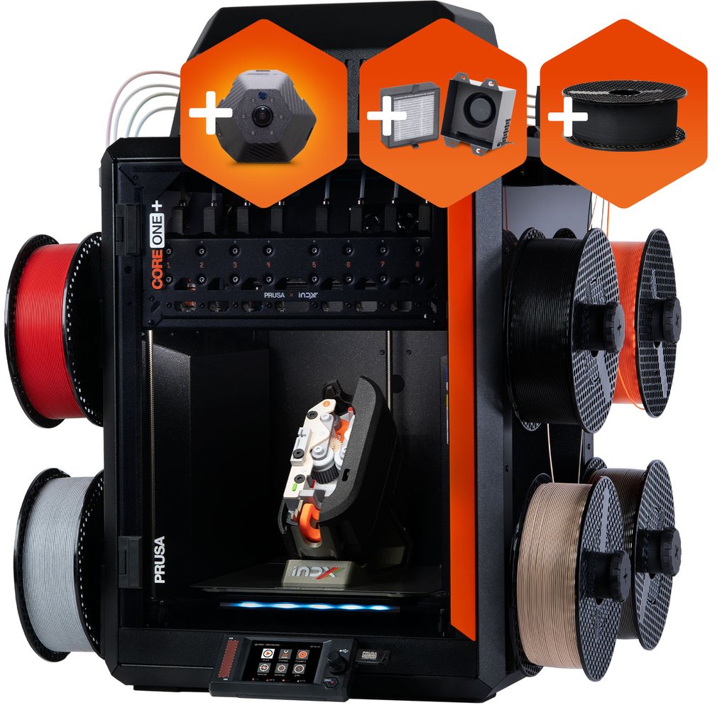 Prusa CORE One+ (Gen 2) INDX 8-Tool + Advanced Filtration + Camera
