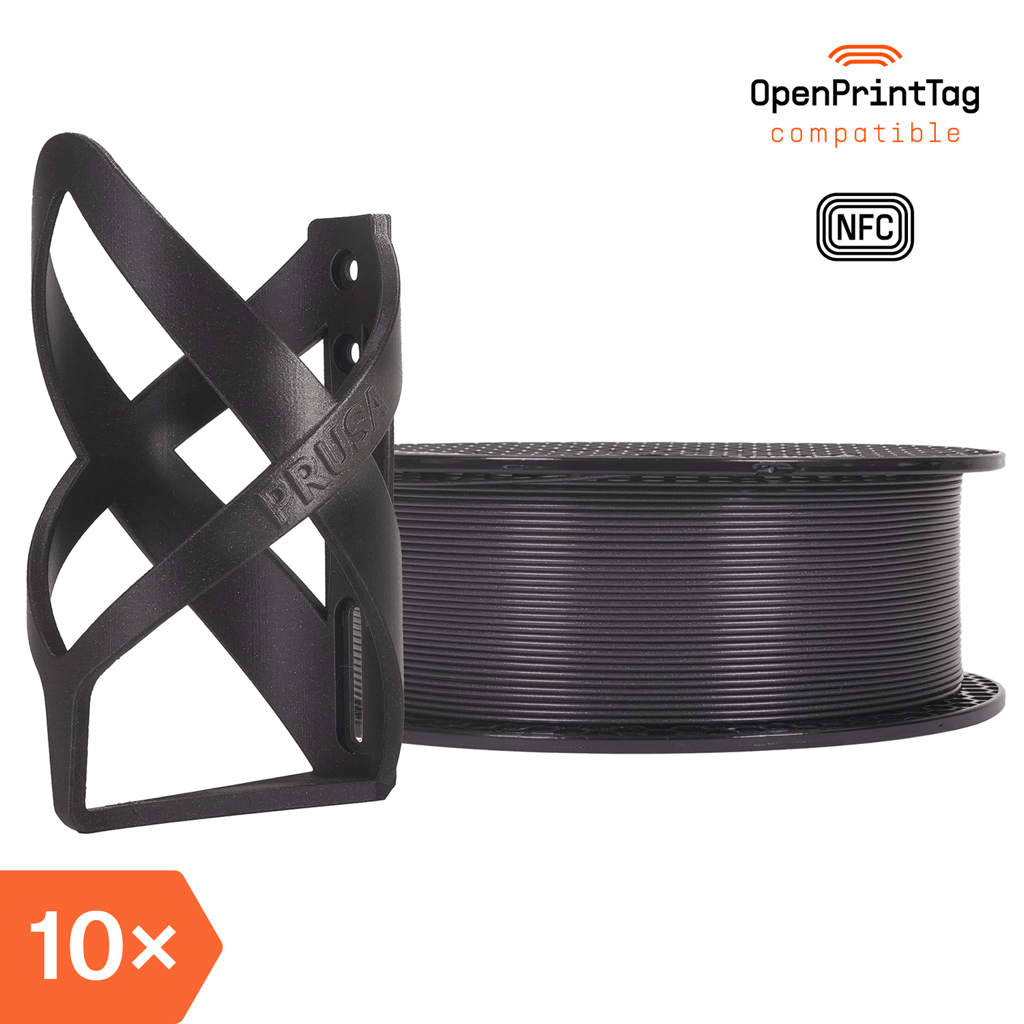 Prusament ASA Prusa Galaxy Black 800g (NFC) – Multipack 10 pcs
