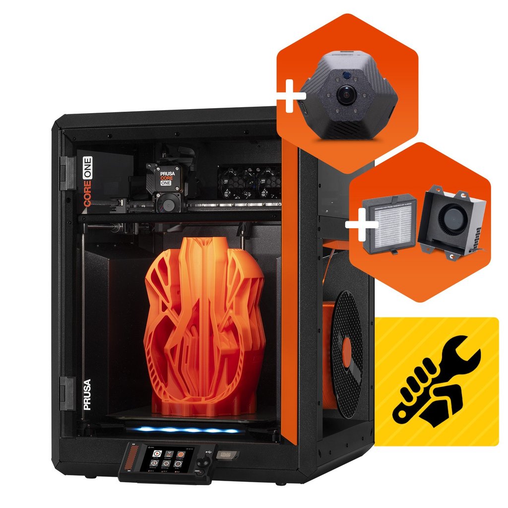 Prusa CORE One kit Advanced Filtration + Camera BUNDLE