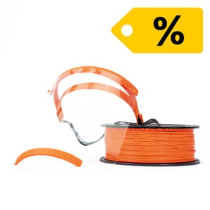 Prusament PETG Orange for PPE 1kg (Abverkauf)
