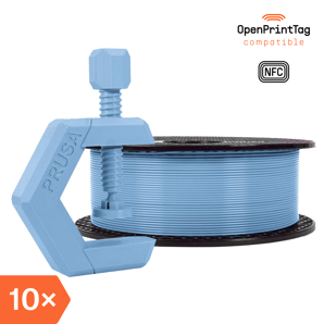 Prusament PETG Chalky Blue 1kg (NFC) – Multipack 10 ks