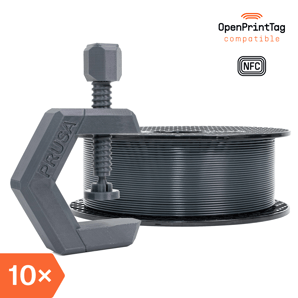 Prusament PETG Anthracite Grey 1kg (NFC) – Multipack 10 ks