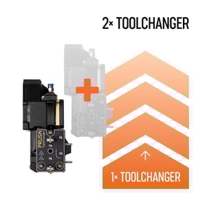 Original Prusa XL Single-Tool to Dual-Head Upgrade (+ Tools)