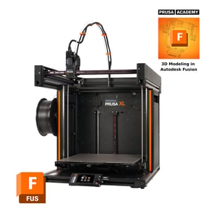Original Prusa XL Assembled Single-toolhead 3D Printer Autodesk Fusion bundle