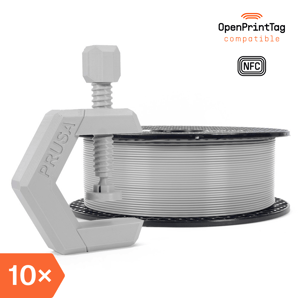 Prusament PETG Urban Grey 1kg (NFC) – Multipack 10 ks