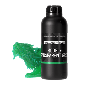Prusament Resin Model+ Transparent Green 1kg