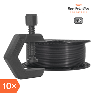 Prusament PETG Prusa Galaxy Black 1kg (NFC) – Multipack 10 ks