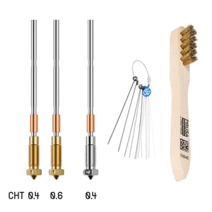 Lot De 8 Buses En Laiton Pour Imprimante 3D Monoprice Mini Delta / Mini V2 – 0,2 Mm à 1 Mm