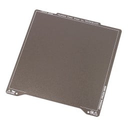 MINI Federstahldruckplatte mit doppelseitiger PEI-Pulverbeschichtung und Struktureffekt