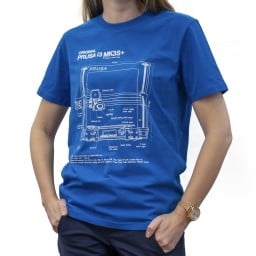 Original Prusa T-shirt - MK3S+ Blueprint