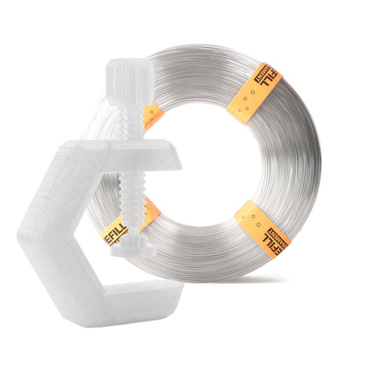 Prusament PETG Clear 900g Refill (NFC Compatible)