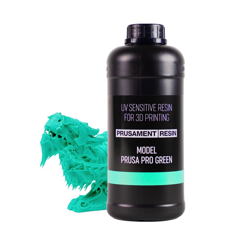 Prusament Resin Model Prusa Pro Green 1kg