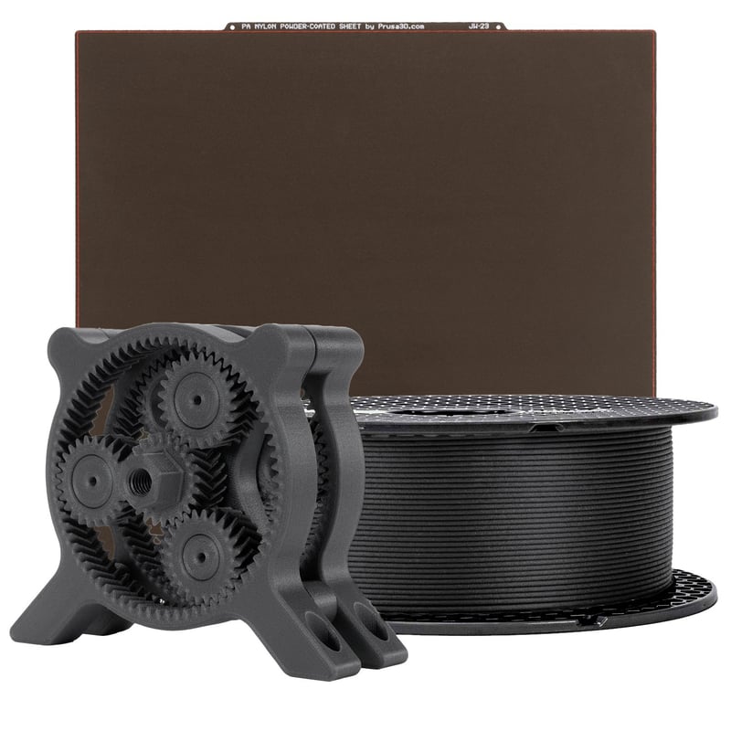 Prusa XL - Prusament PA11-CF (NFC) + XL PA Nylon pulverbeschichtetes Stahlblech BUNDLE