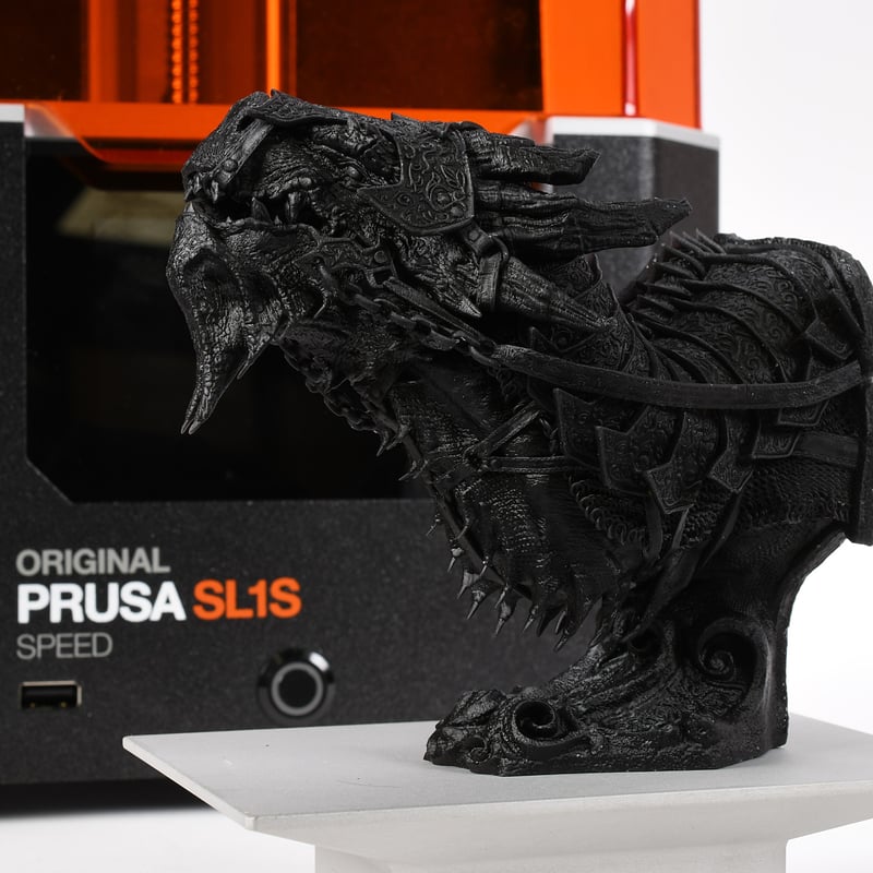 Prusament Resin Model Rich Black 1kg - Bild 2