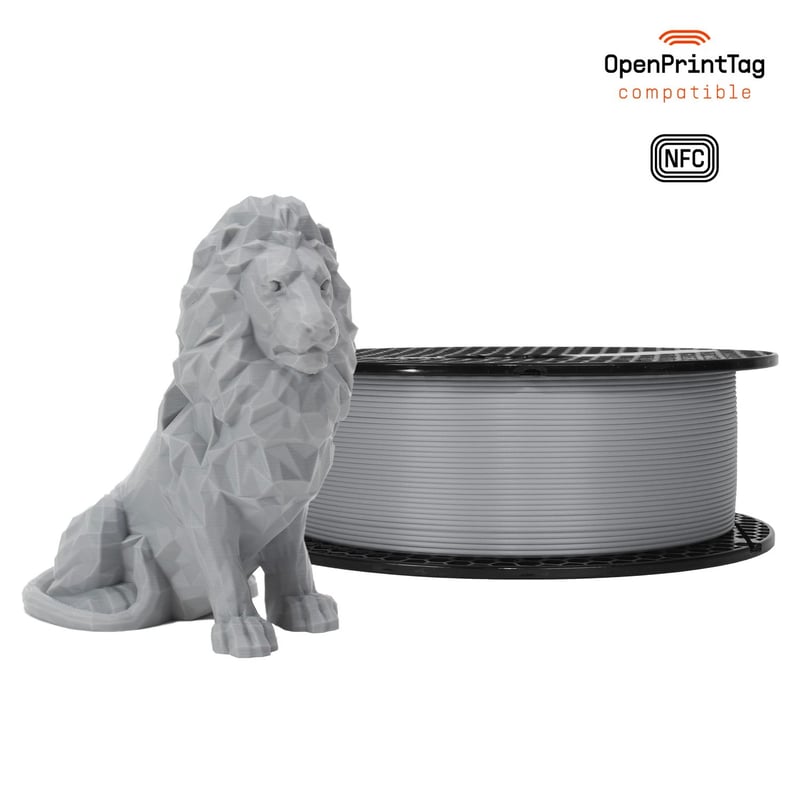 Prusament PLA Gravity Grey 1kg (NFC)