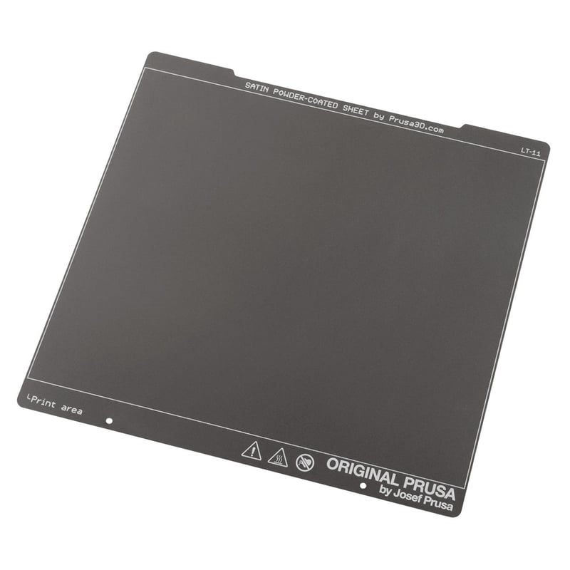 Satiniertes pulverbeschichtetes Stahlblech