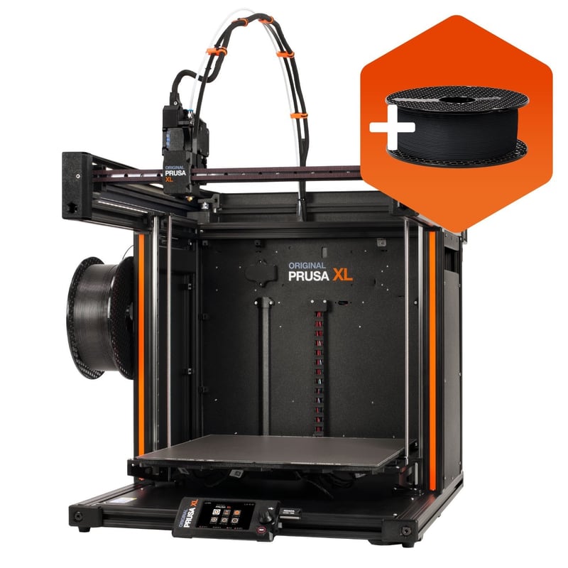 Original Prusa XL 3D-Drucker mit einem Druckkopf