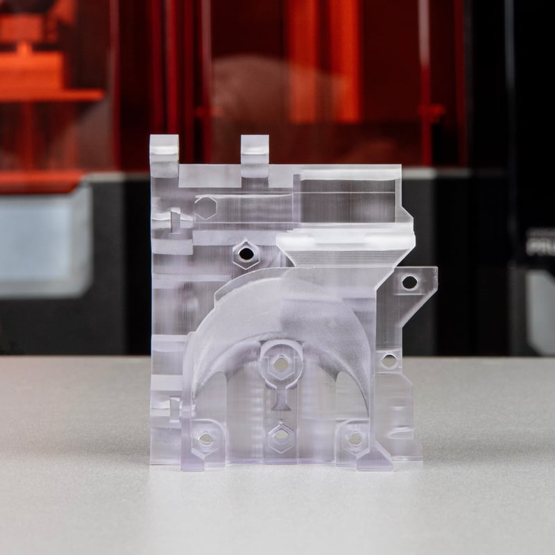 Prusament Resin Model Transparent Clear 1kg - Bild 2