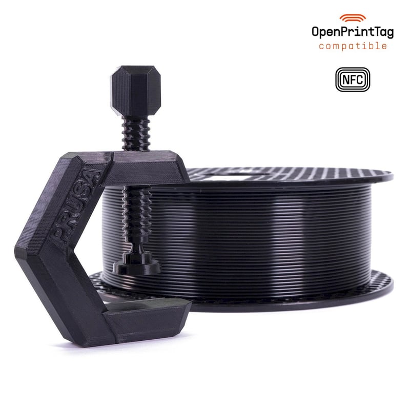 Prusament PETG Jet Black 1kg (NFC)