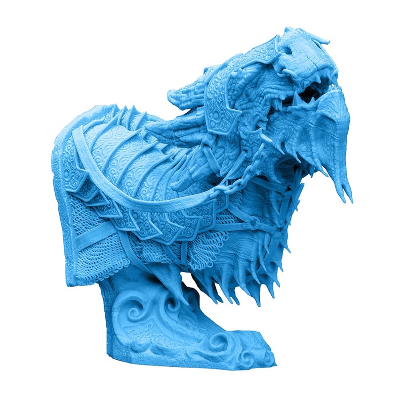 Prusament Resin Model Bright Cyan 1kg - Bild 2