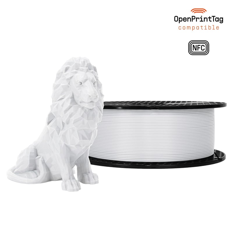 Prusament PLA Pristine White 1kg (NFC)
