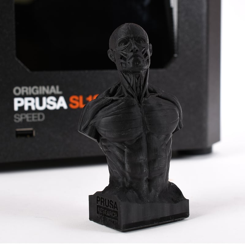 Prusament Resin Model Rich Black 1kg - Bild 3