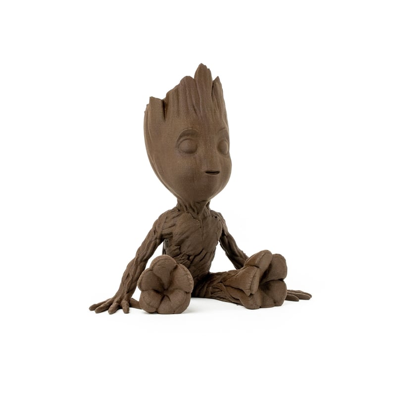 Prusament Woodfill Chocolate Brown 1kg (NFC) - Bild 4