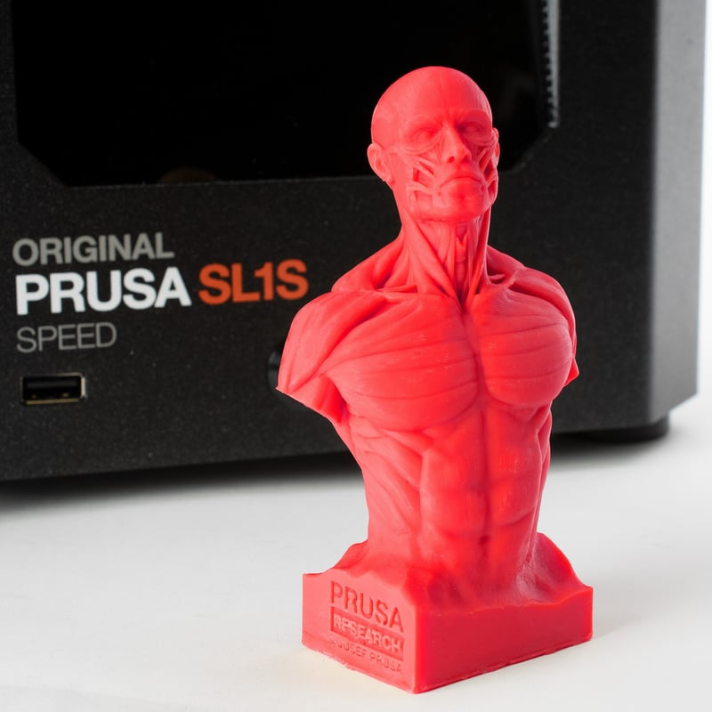 Prusament Resin Model Classic Red 1kg - Bild 2