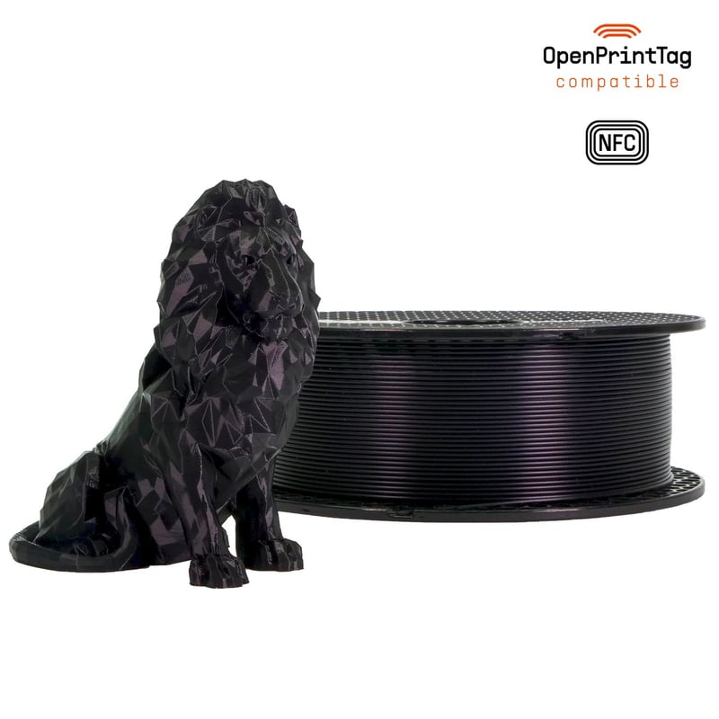 Prusament PLA Jet Black 1kg (NFC)