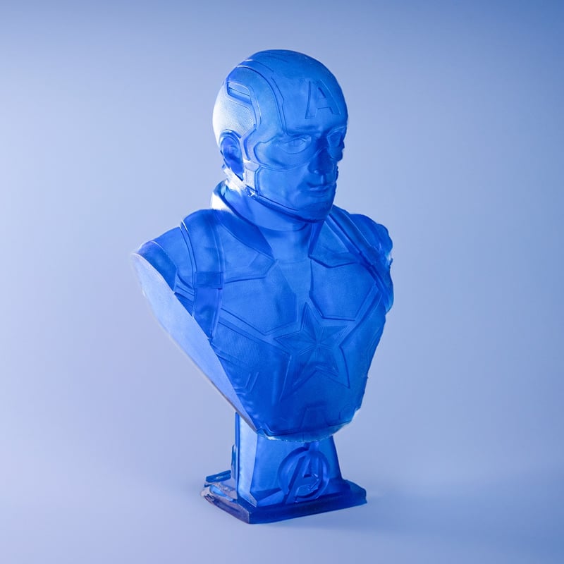 Prusament Resin BioBased60 Sapphire Blue 1kg - Bild 3