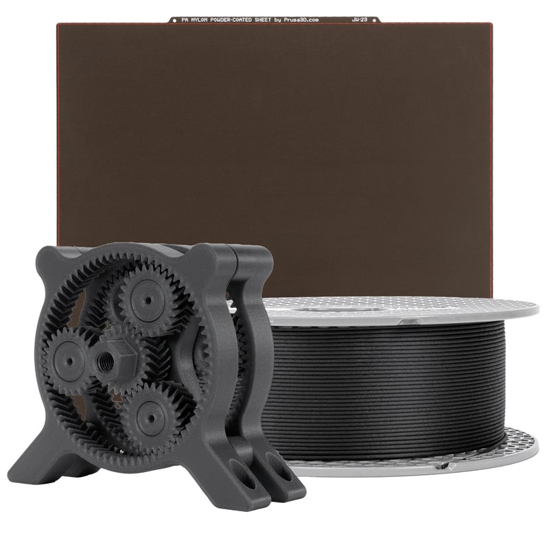 Prusa XL - Prusament PA11-CF (NFC) + XL PA Nylon pulverbeschichtetes Stahlblech BUNDLE