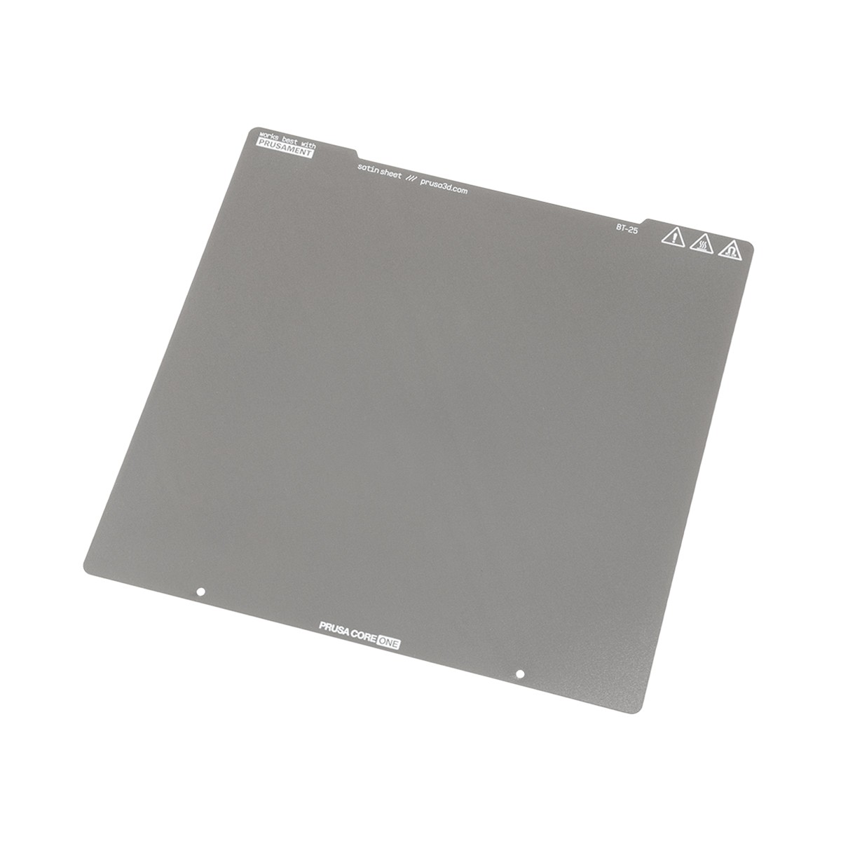 Core one satin powder coated print sheet original prusa 3d printers