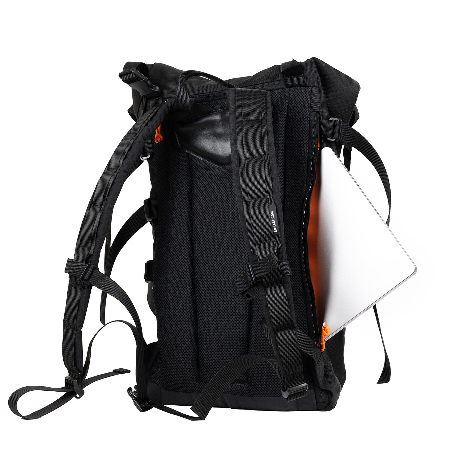 BRAASI industry ブラーシ リュック・バックパック HERTIL | Black Urban Backpack made of Cordura | Braasi Indusry