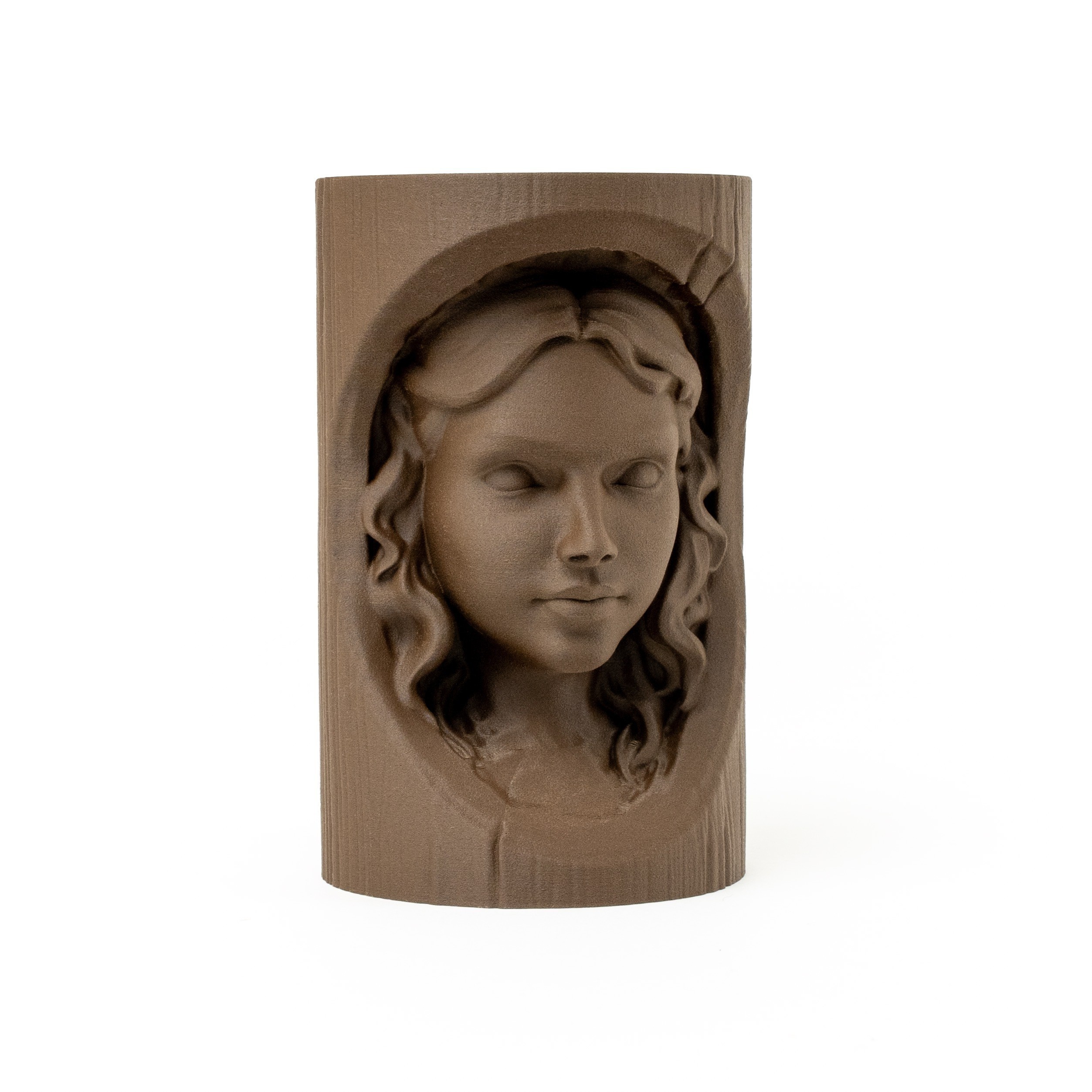 peri 製　木目調プリントキューused品 Prusament Woodfill Chocolate Brown 1kg (NFC) | Josef Prusa による