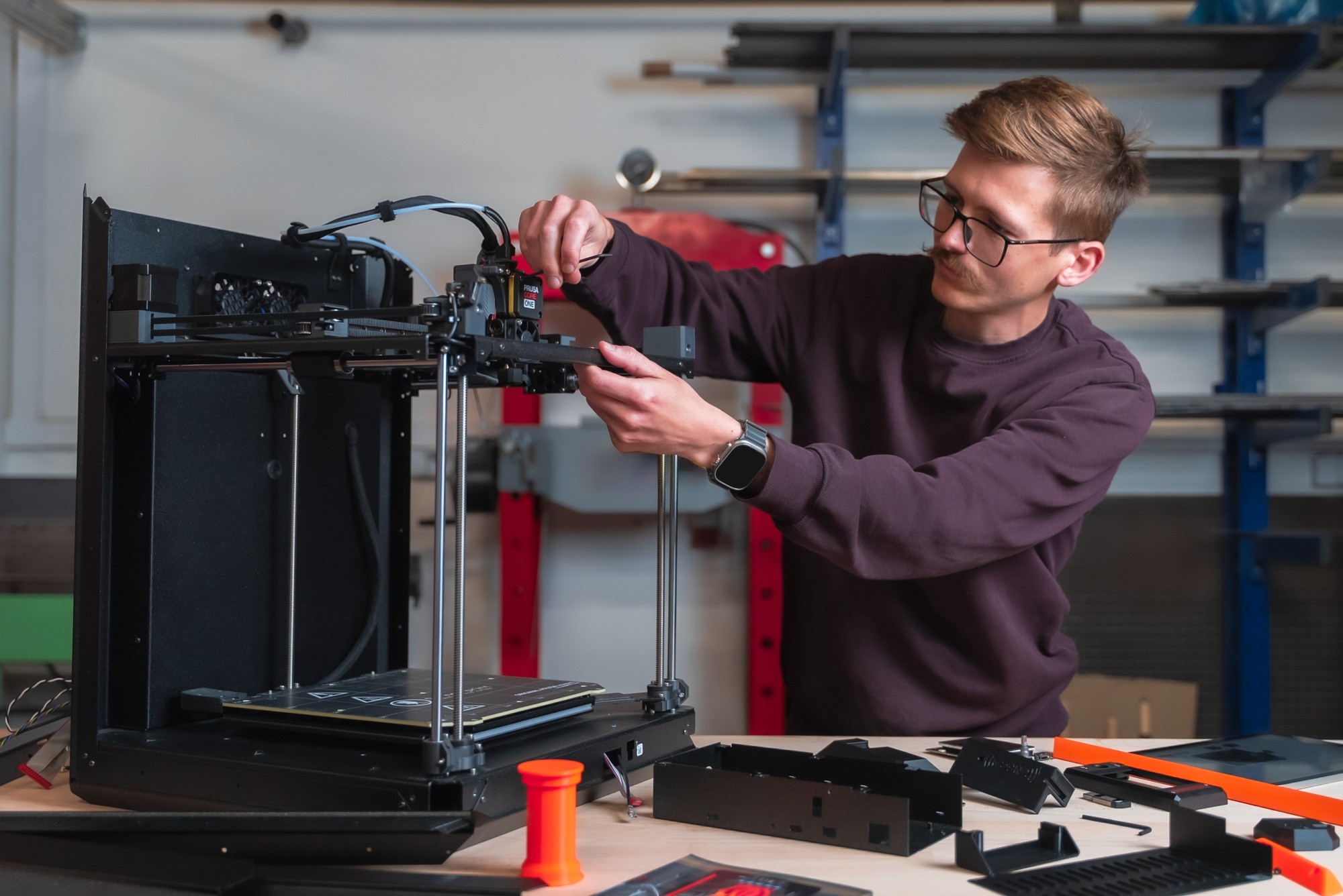 Assembling the CORE One+ kit
