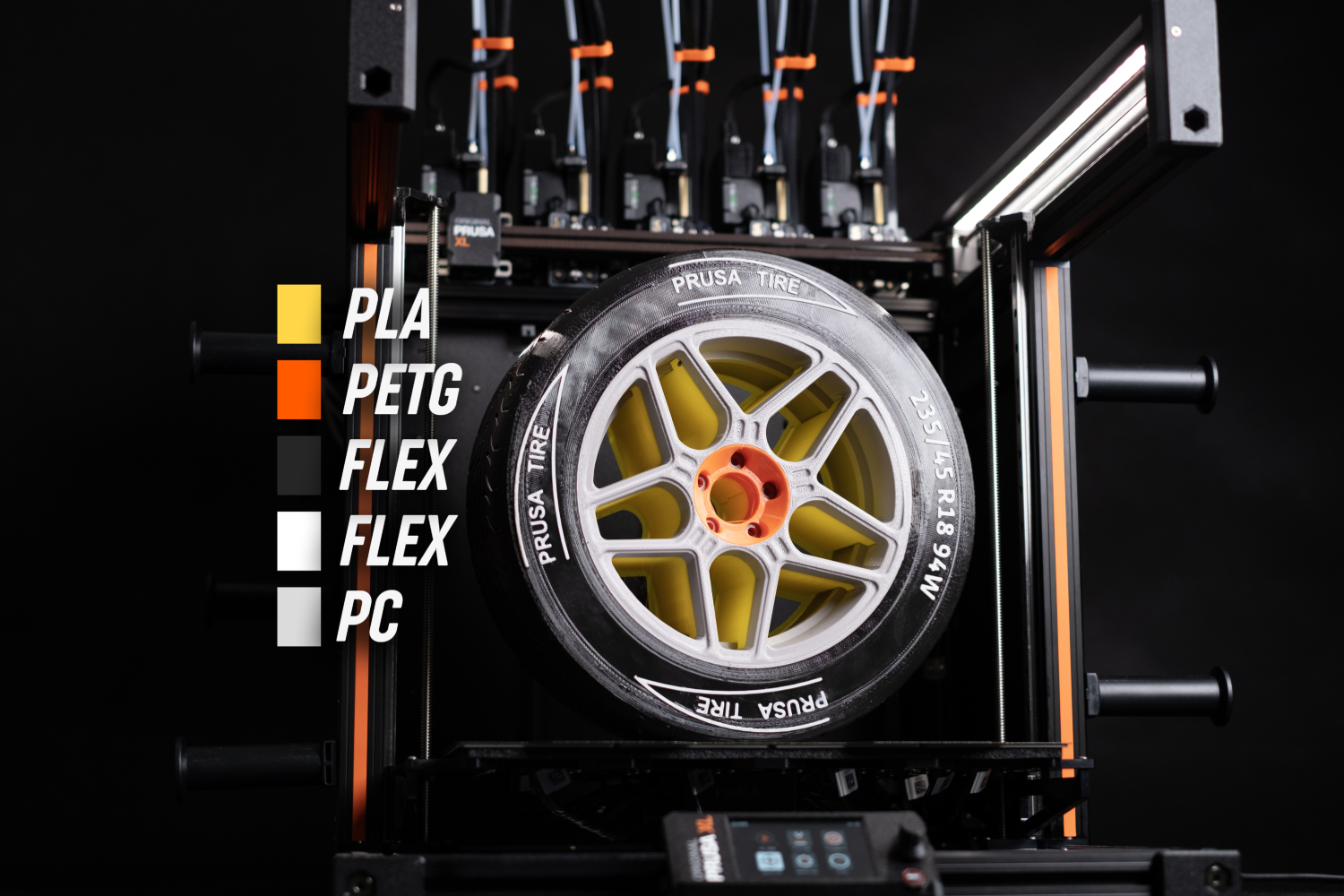 Original Prusa XL Single-Tool to Five-Head Upgrade (+ Tools 