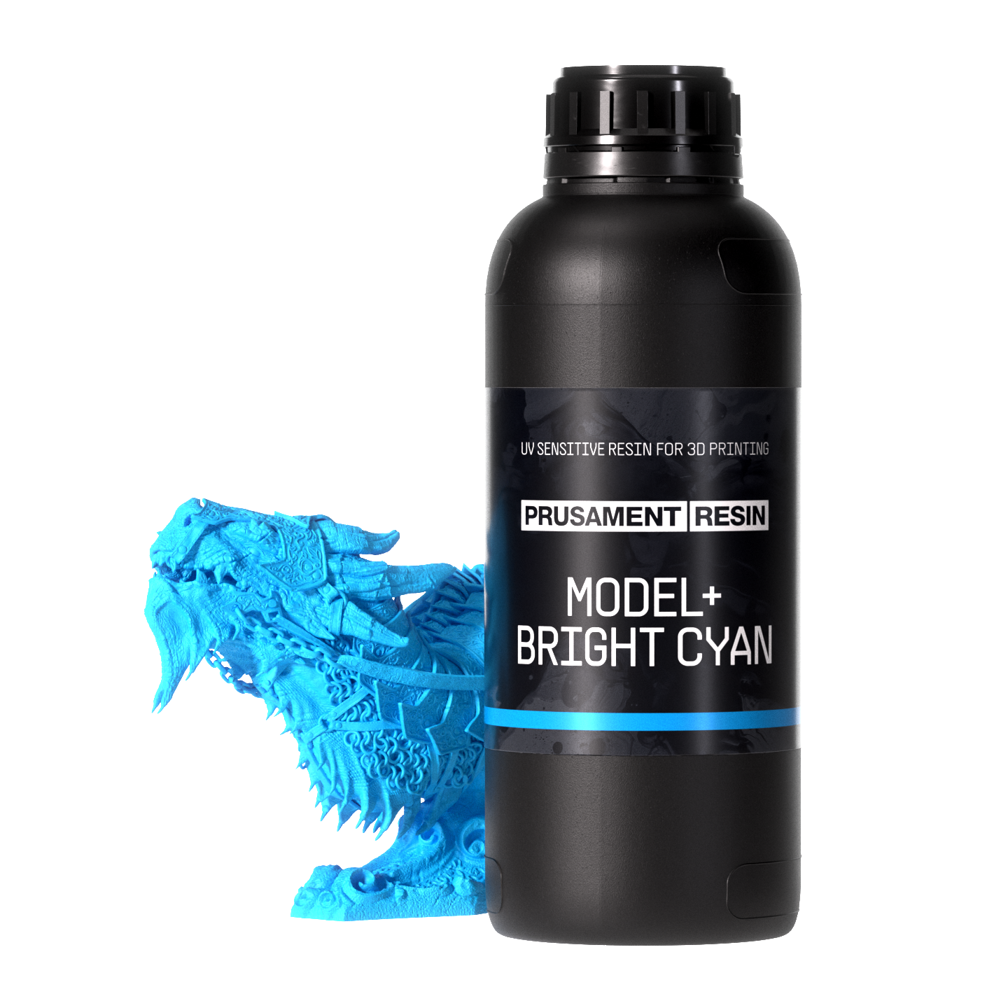 Prusament Resin Model+ tyrkysová (Bright) 1 kg