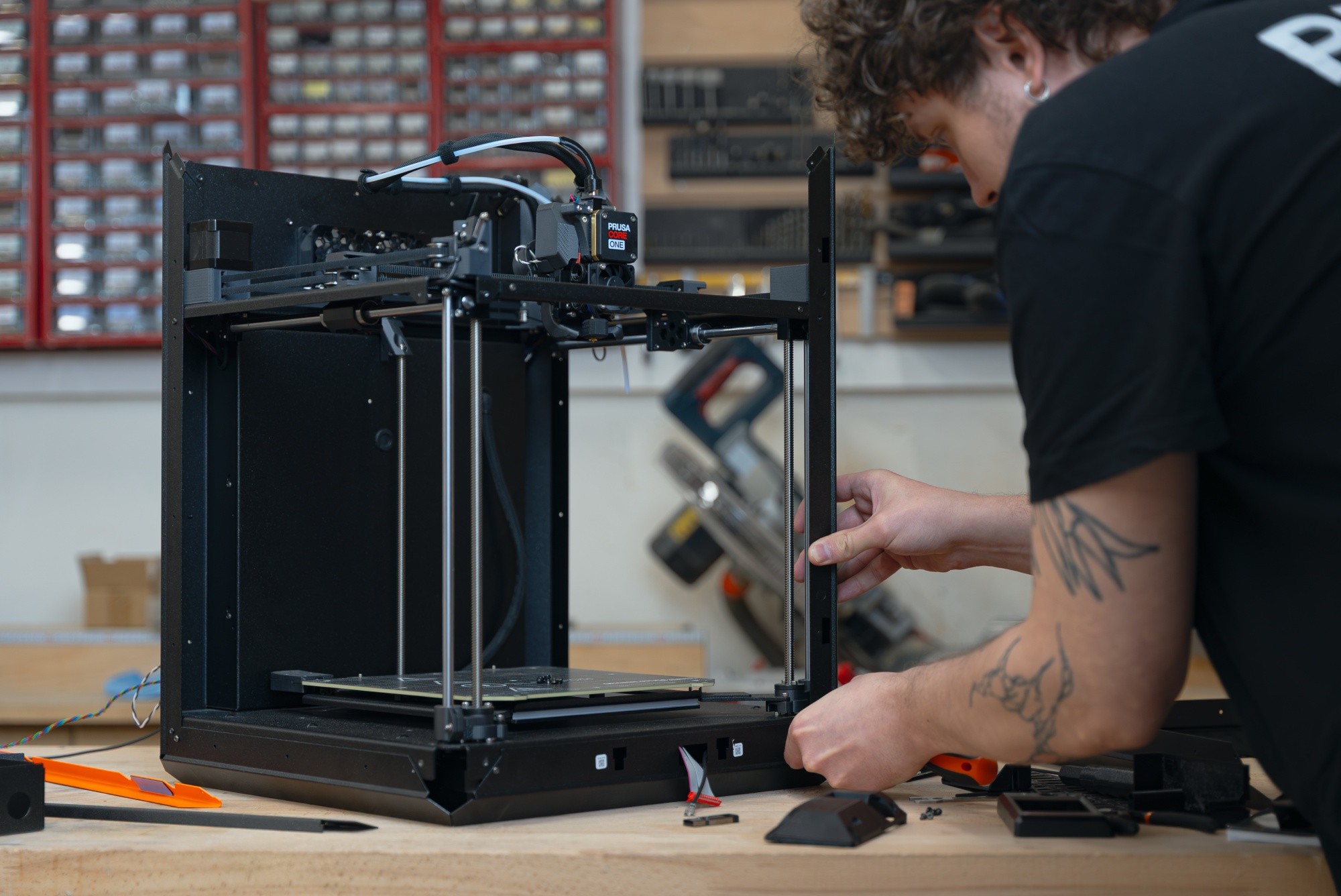 Building the CORE One+ frame