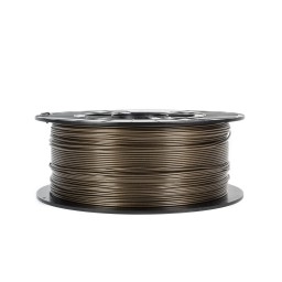 Kávová bronzová PETG tisková struna (filament) 1kg
