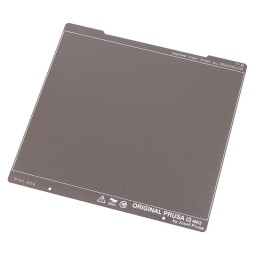Federstahldruckplatte mit doppelseitiger PEI-Pulverbeschichtung und Struktureffekt