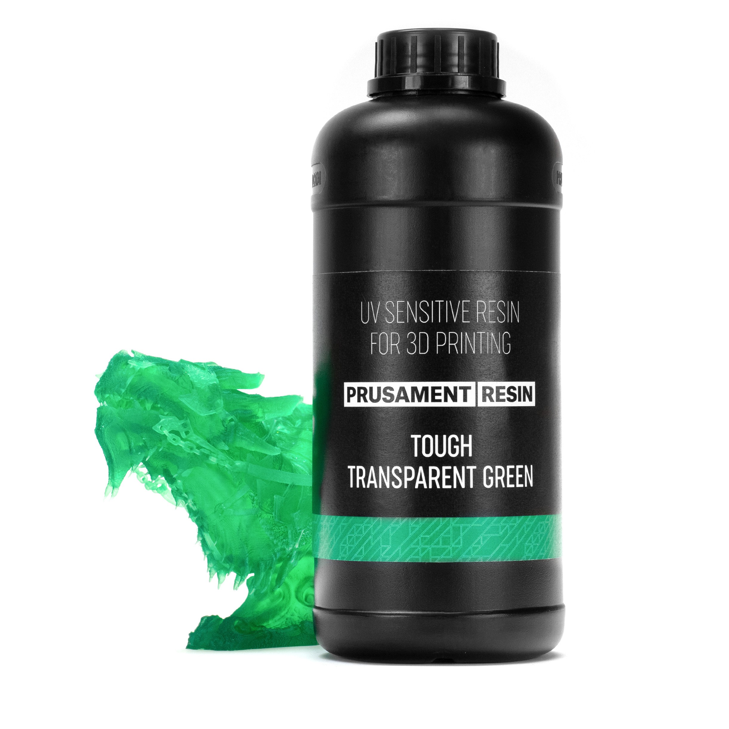 Prusament Resin Tough Transparent Green 1kg  Imprimantes 3D Original Prusa  par Joseph Prusa directement