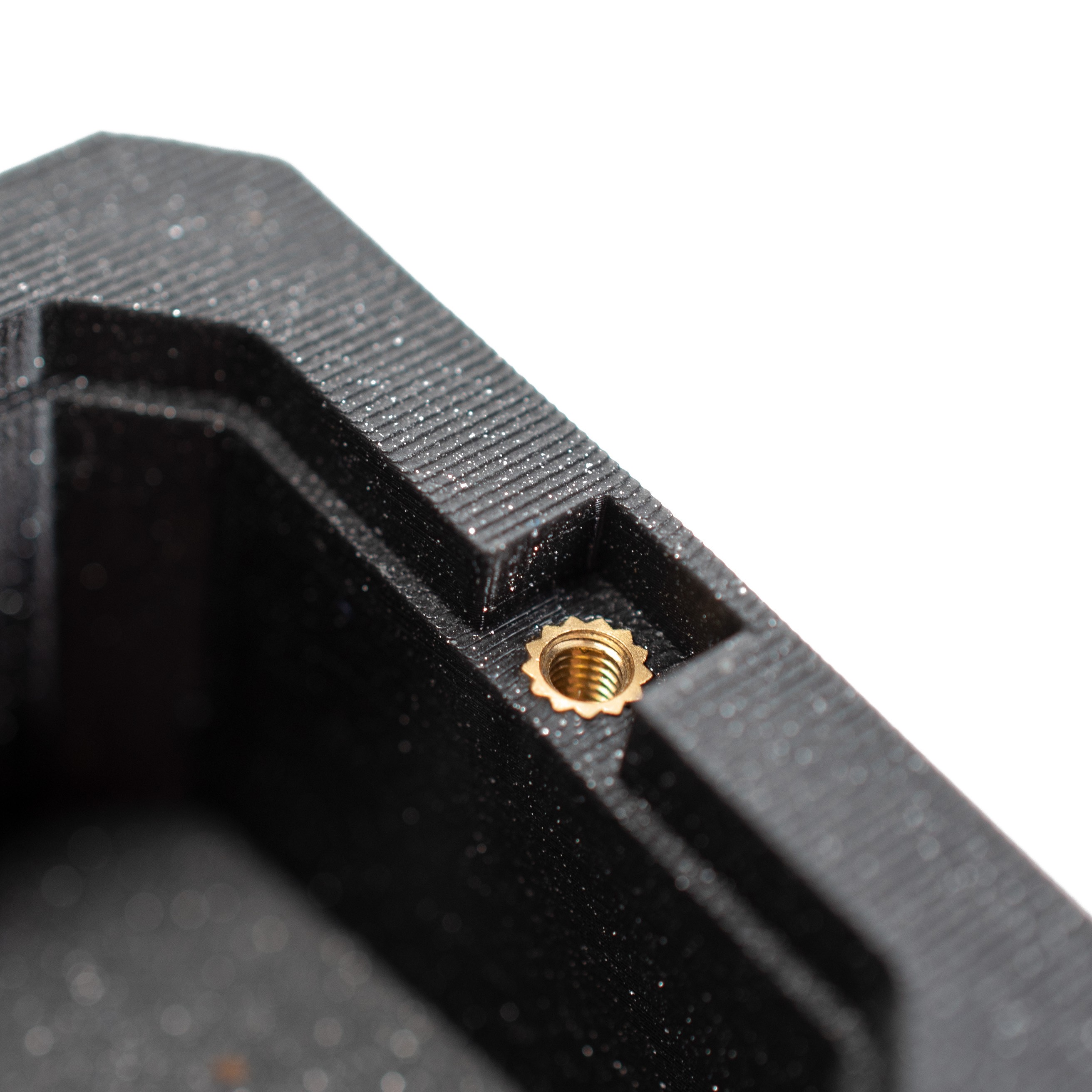 100-1000PC M3 Thread Knurled Brass Threaded Set Heat Resistant Insert  Embedment