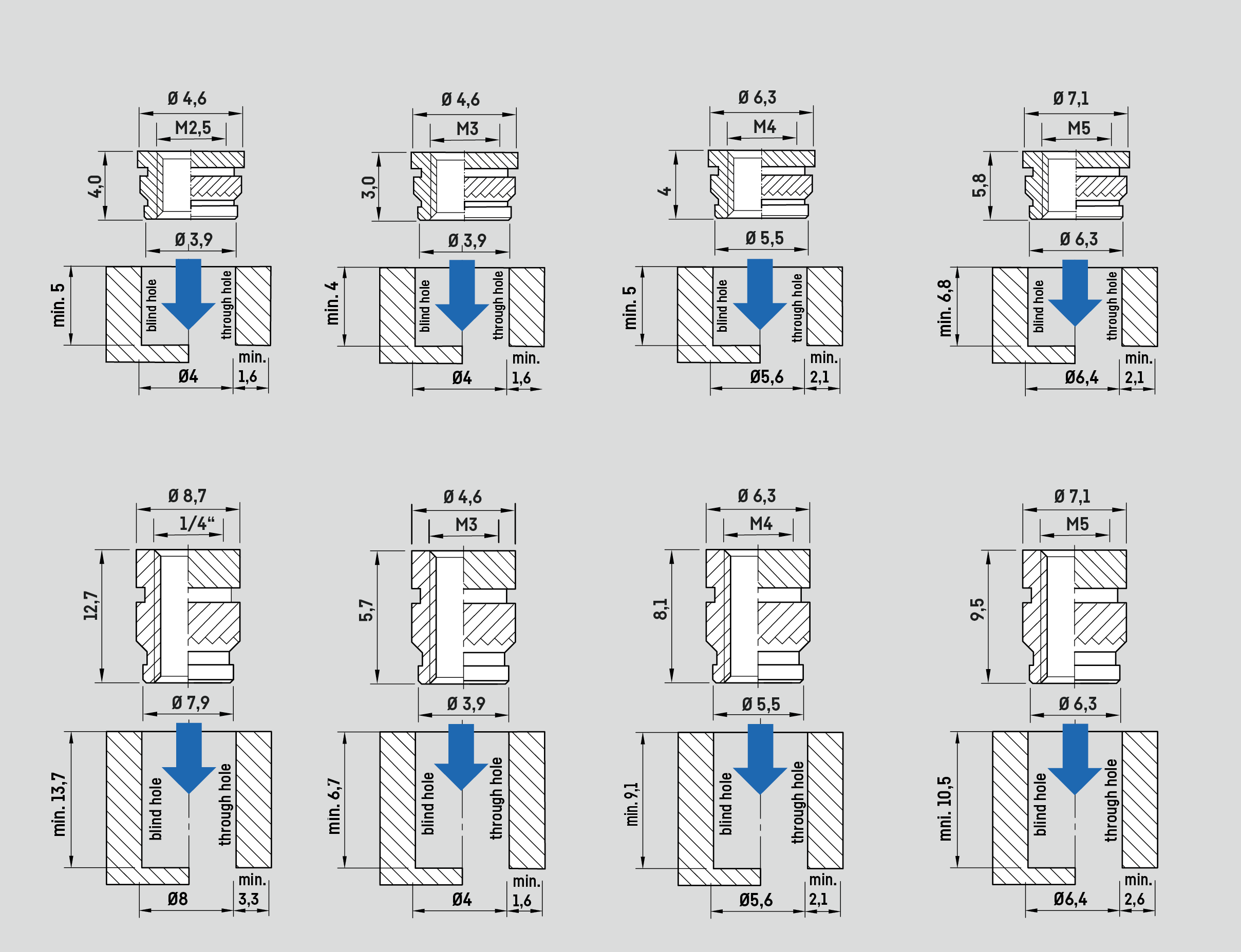 Threaded Inserts 1 4 20 Pcs Original Prusa 3D Printers Directly From 