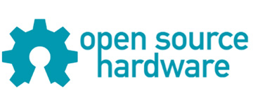 open source hardvér logo with text